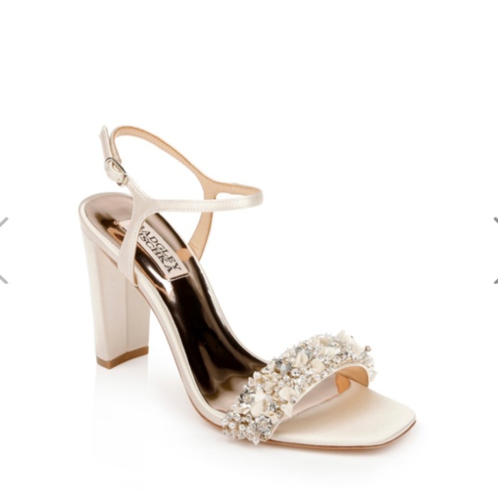 Badgley Mischka Teenie block heeled sandals